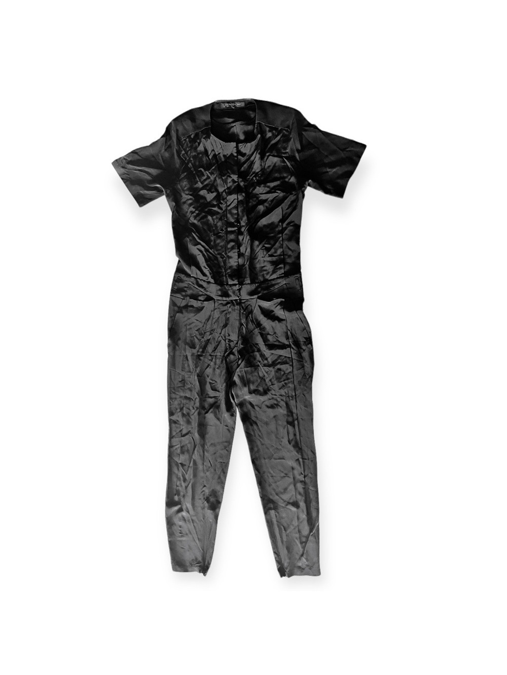 Barbara Bui Silk Cape Jumpsuit in Black, Size 6 Approx Retail $1395